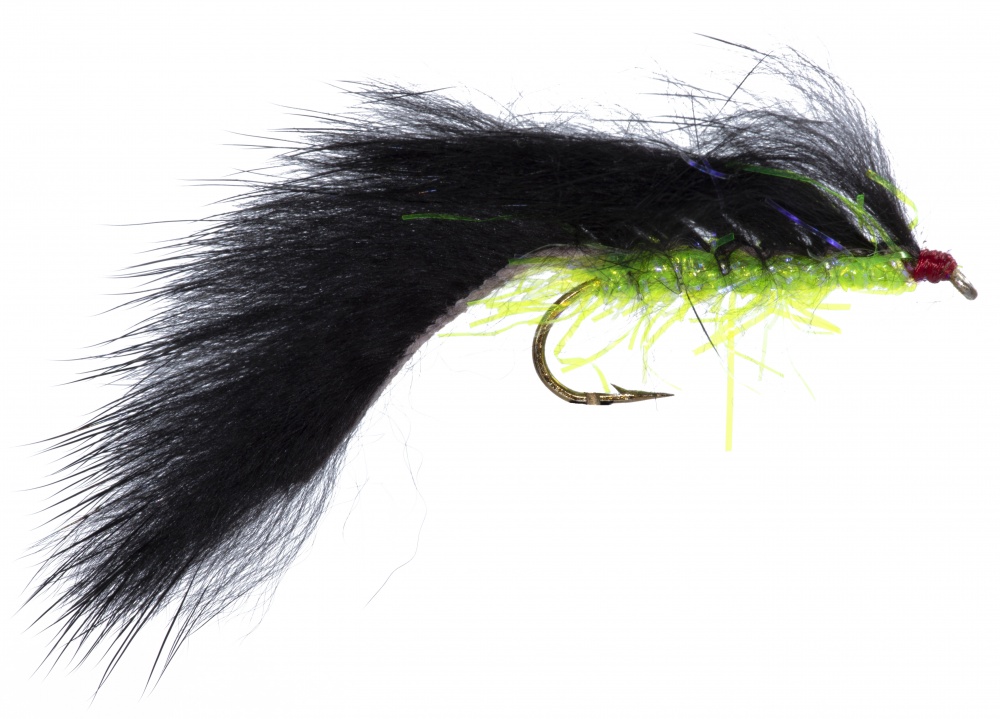 The Essential Fly Chartreuse Uv Straggle Zonker Fishing Fly